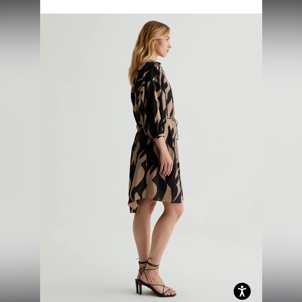 AG Octavia peasant shirt dress - Picture 2 of 9